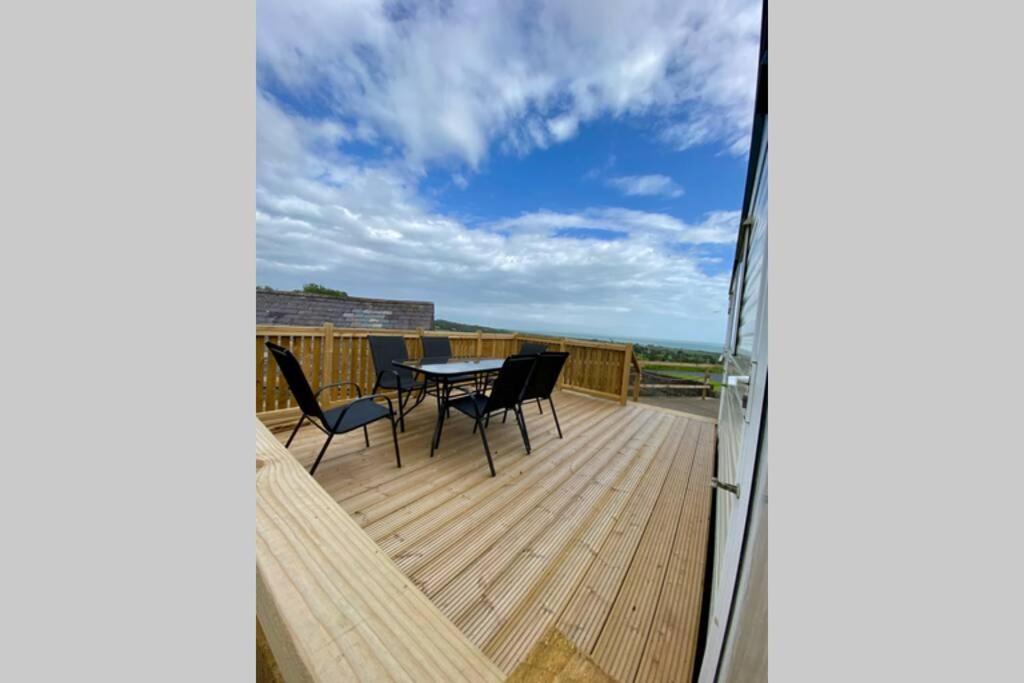プスヘリ Snowdon Bay - North Wales - Stunning Llyn Peninsula Mountain & Ocean Views - Wilde Retreatsヴィラ エクステリア 写真