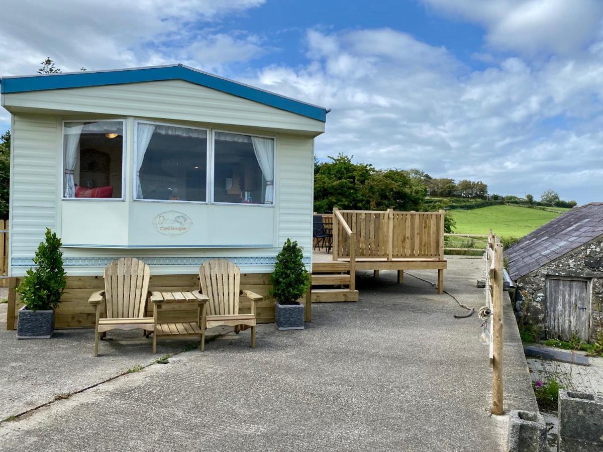 プスヘリ Snowdon Bay - North Wales - Stunning Llyn Peninsula Mountain & Ocean Views - Wilde Retreatsヴィラ エクステリア 写真